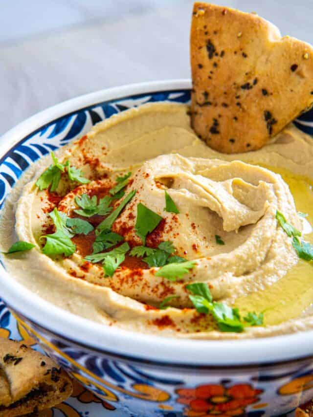 Low Sodium Hummus Recipe Story