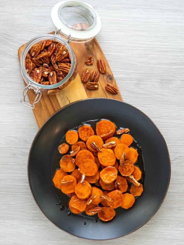 Stovetop Candied Sweet Potatoes Story