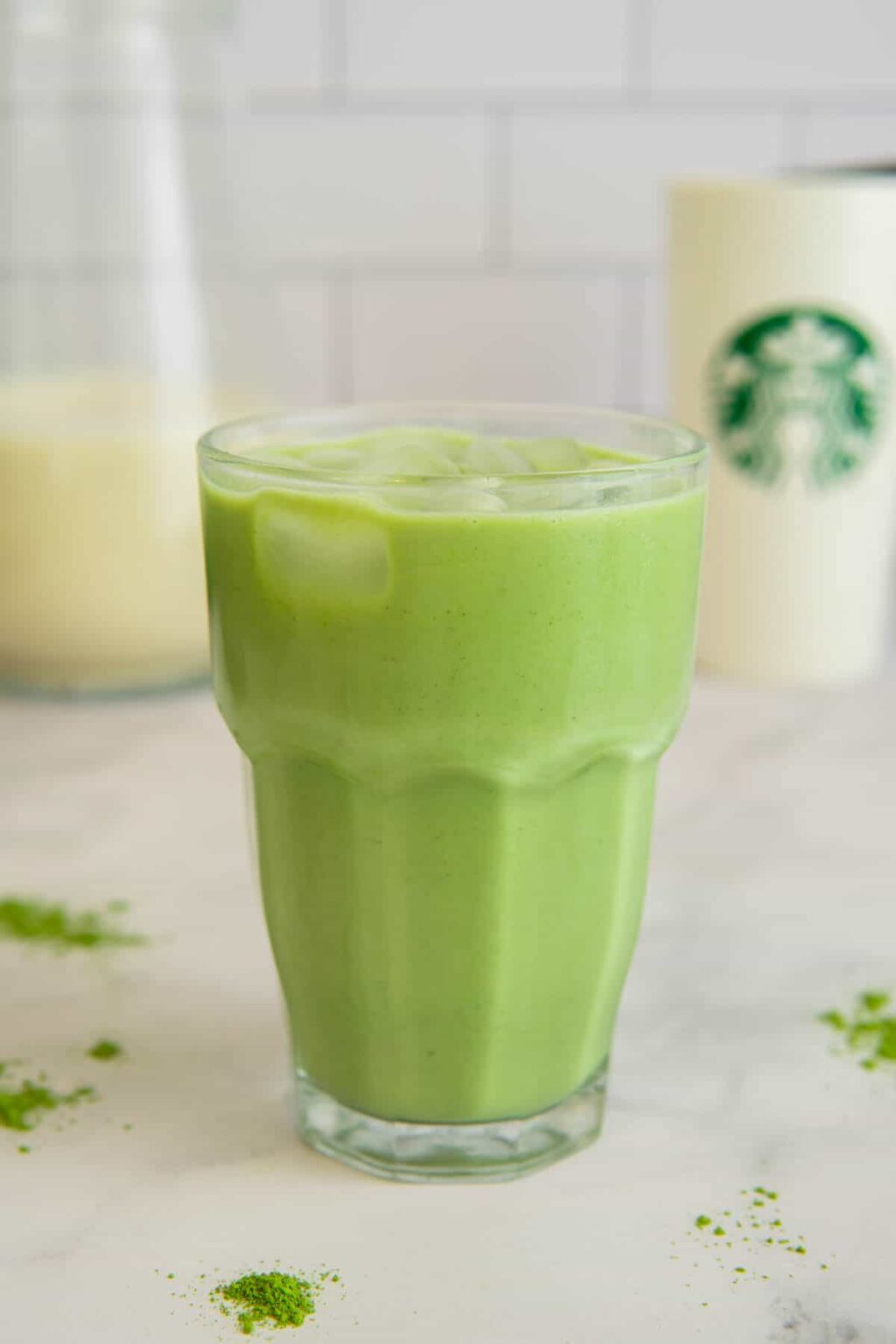 Oat Milk Matcha Latte Recipe (Hot Or Iced) Salt & Spoon