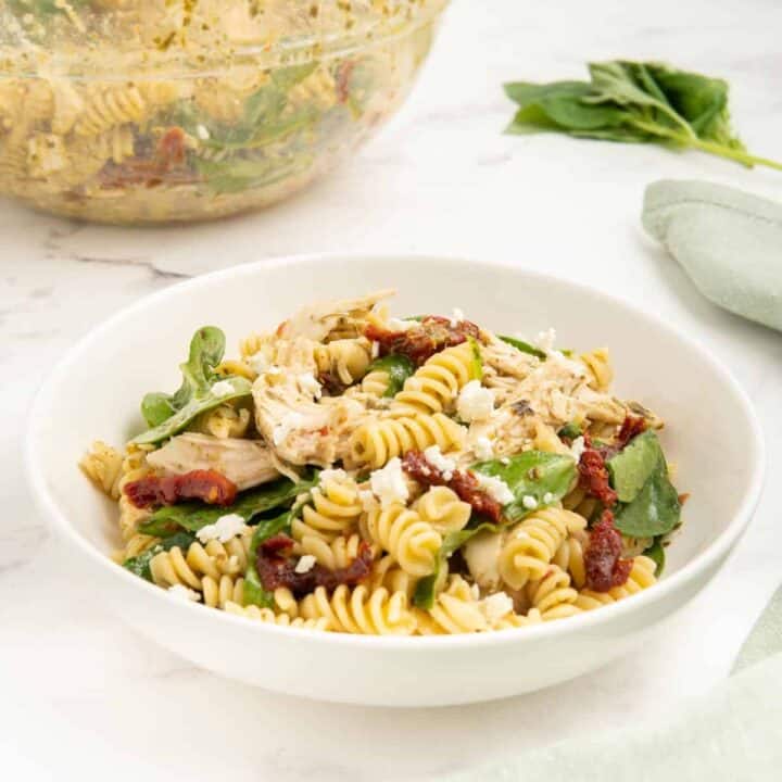 Chicken Pesto Pasta Salad Salt & Spoon