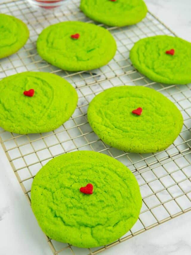 Grinch Sugar Cookies Story