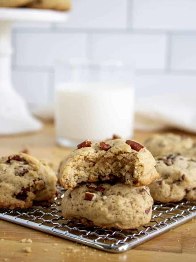 Easy Maple Pecan Cookies Story