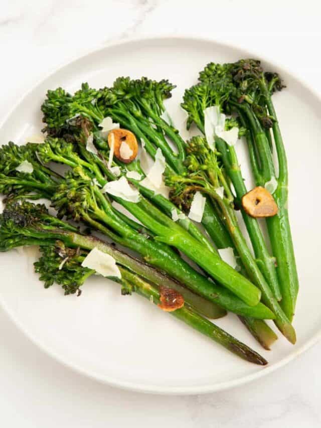 Pan Fried Tender Stem Broccoli Story