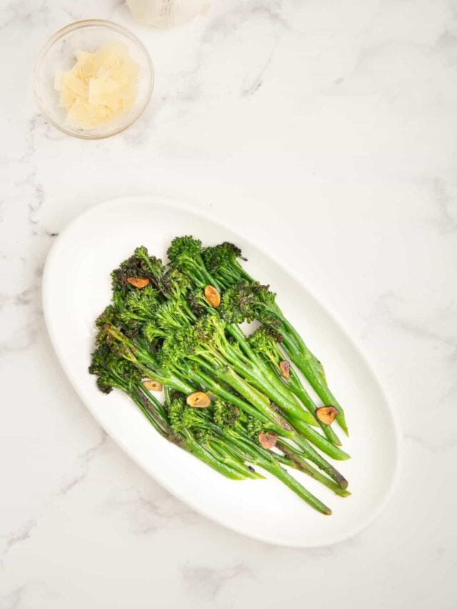 Delicious Pan Fried Tender Stem Broccoli Story