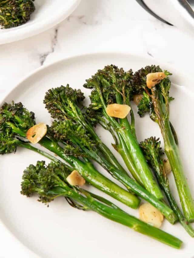 Roasted Tenderstem Broccoli Story