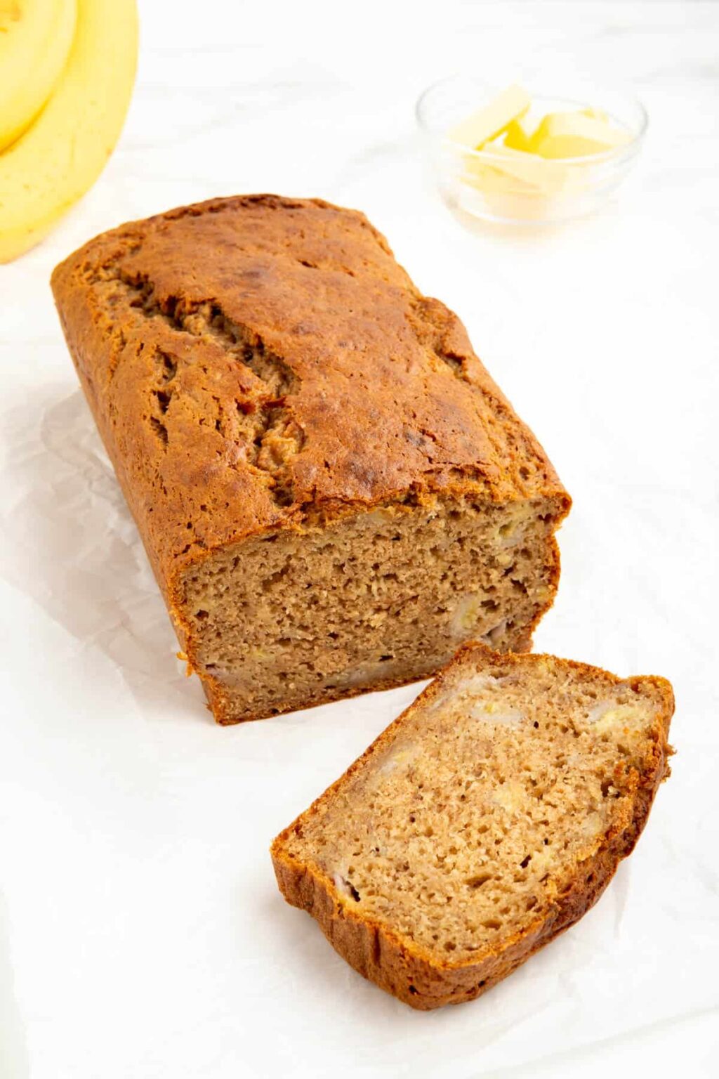 Ridiculously Easy 4 Ingredient Banana Bread - Salt & Spoon