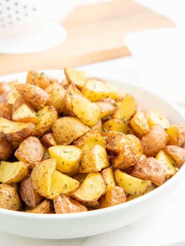 Air Fryer Diced Potatoes Story