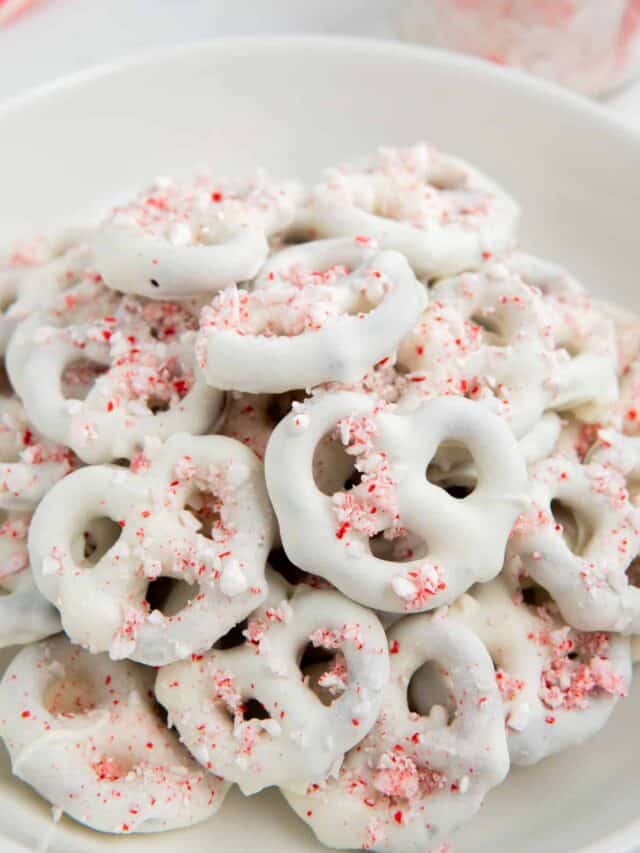 The Best Chocolate Covered Christmas Pretzels Story