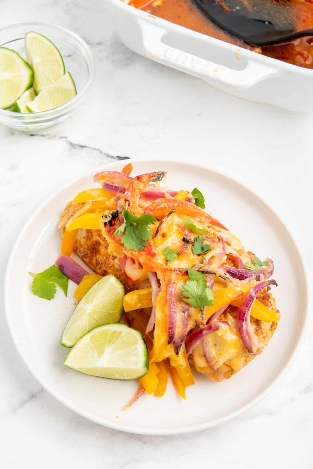 Low Carb Chicken Fajita Casserole Salt & Spoon