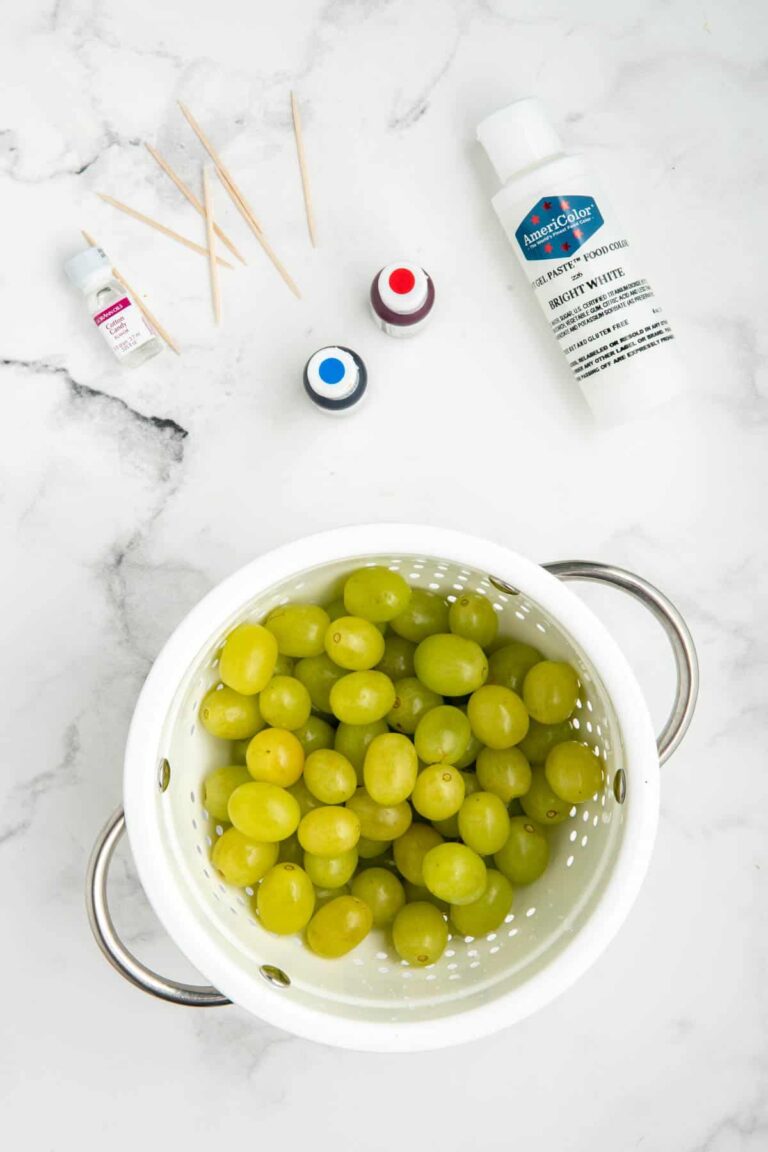 TikTok Candied Grapes (Jolly Rancher Candy Grapes) Salt & Spoon