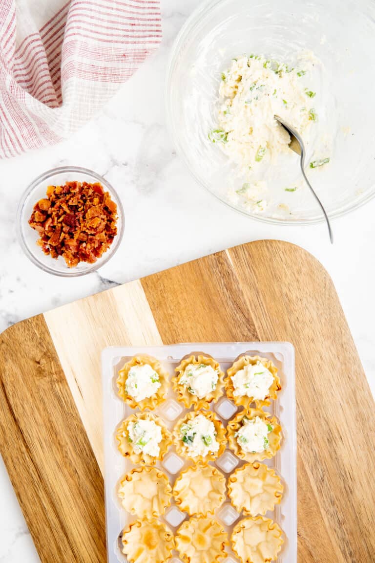 Bacon And Cheese Phyllo Cups Salt & Spoon