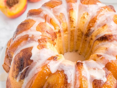 Peach Ring Cake - Sprinkle Bakes