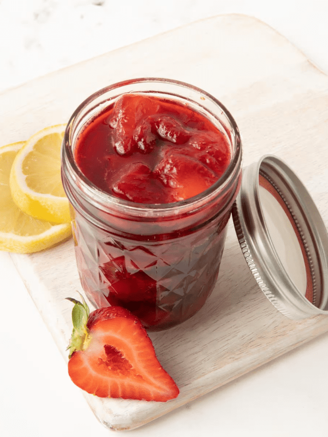 Simple Strawberry Compote Story
