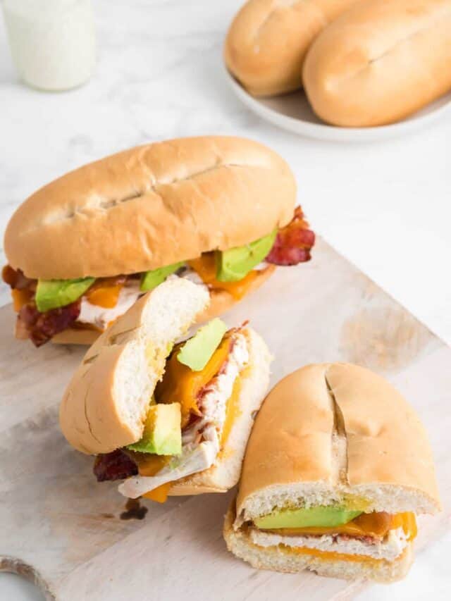 Chicken Bacon Ranch Sandwich Story